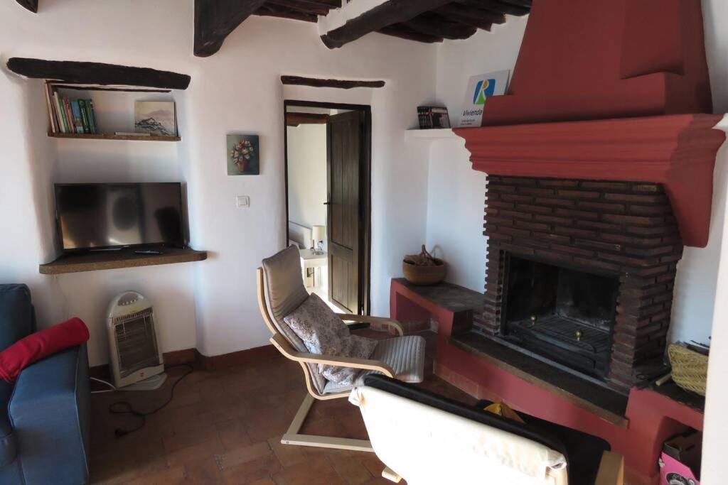Casa La Solea. Vistas Al Pueblo Y La Sierra Villa Bubión Buitenkant foto