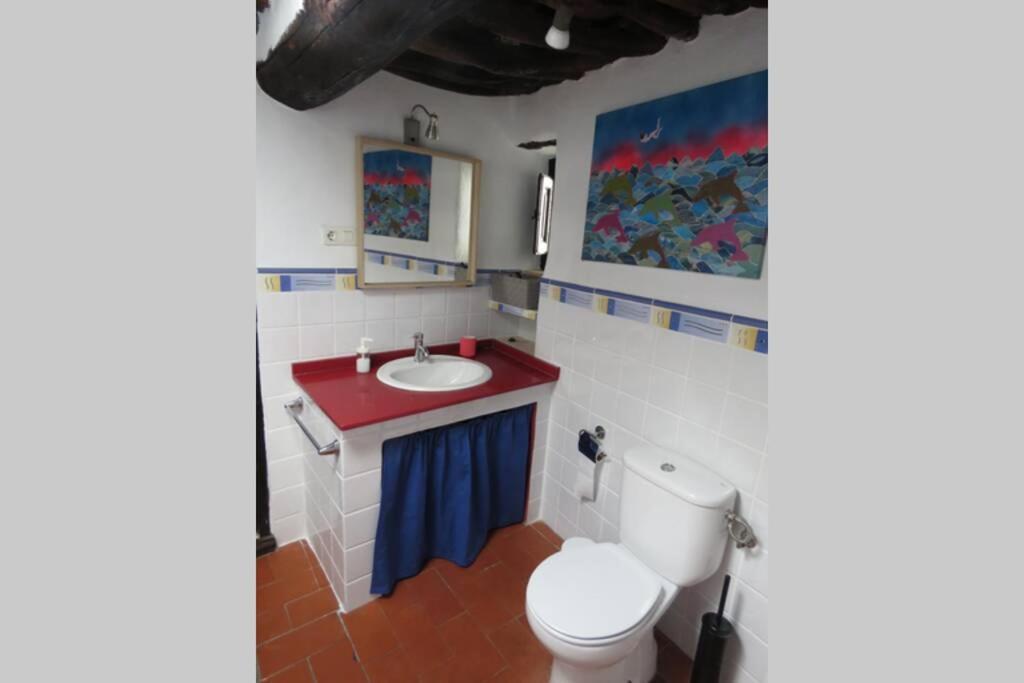 Casa La Solea. Vistas Al Pueblo Y La Sierra Villa Bubión Buitenkant foto